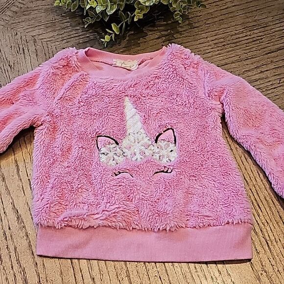 Unicorn sequin cozy sweater size 5 - Picture 1 of 9